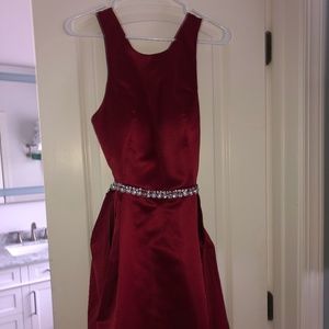 Red Designer Dress